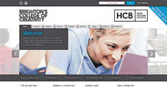 Desktop Screenshot of hovecollege.co.uk